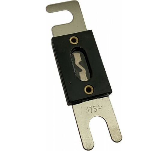 Изображение товара Предохранитель Nord-Yada ABF-407 ленточный с изолятором, 175 A, 82x19.2 мм, d 9 мм, 2 шт в упаковке 904912