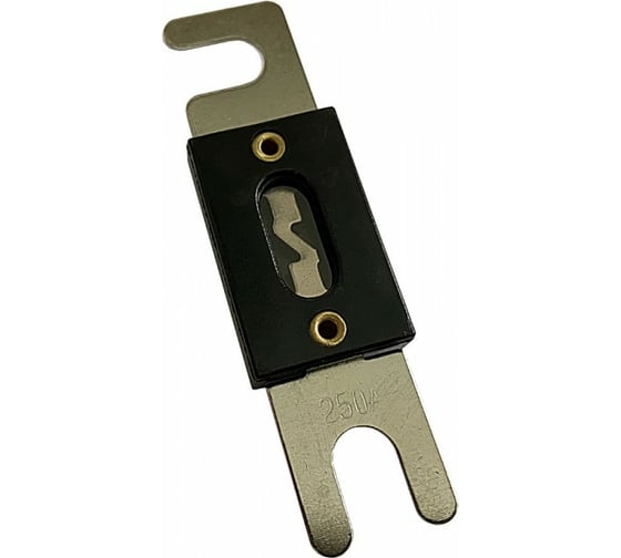 Изображение товара Предохранитель Nord-Yada ABF-407 ленточный с изолятором 250 A, 82x19.2 мм, d 9 мм, 2 шт в упаковке 904915