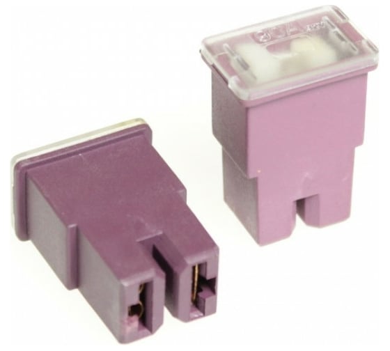 Изображение товара Предохранитель для иномарки Nord-Yada W228-F станд кор нож 90A 19.7x12.8 мм, h31 мм, 2 шт в упаковке 901806