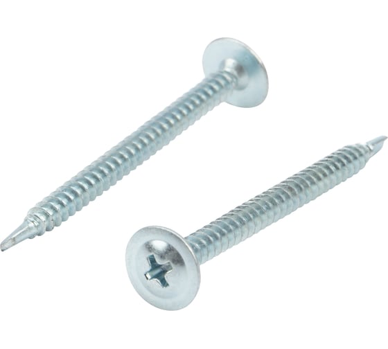 Изображение товара Саморез с прессшайбой KRANZ ПШС сверло, 4.2x50, 200 шт. KR-01-3362-009