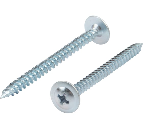 Изображение товара Саморез с прессшайбой KRANZ ПШС острый, 4.2x50, 200 шт. KR-01-3361-009