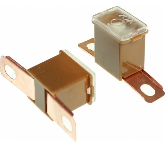 Изображение товара Предохранитель для иномарки Nord-Yada W228-S 70A 22.5 (48.8x15.5, h21.8) JAPVAL 48, 2 шт в упаковке 901831