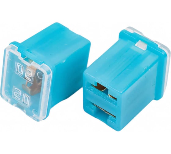 Изображение товара Предохранитель Nord-Yada FLK-213 MINI 20A 10x12 мм, h 16.5, 2 шт в упаковке 904654