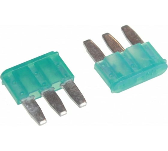 Изображение товара Предохранитель Nord-Yada MICRO3 15А 14,3x4,2 мм., h 18,2 APF-106 2 шт. в упаковке 904926