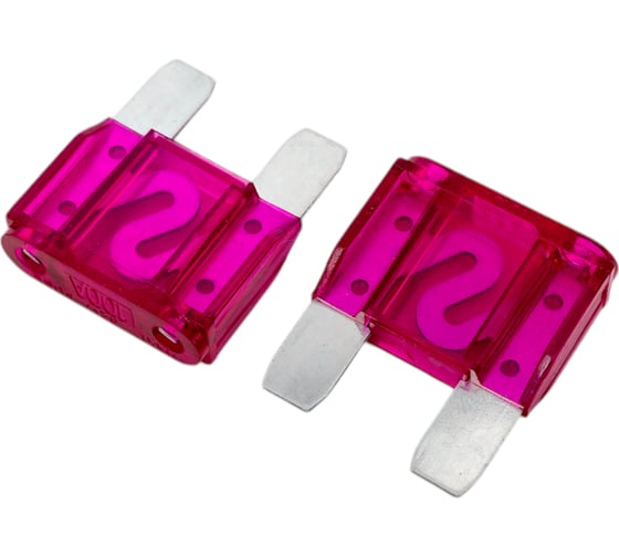 Изображение товара Предохранитель Nord-Yada MAXI евро стандарт 100 A, 29.2x8.8 мм, h34.2 W272, 2 шт в упаковке 901916