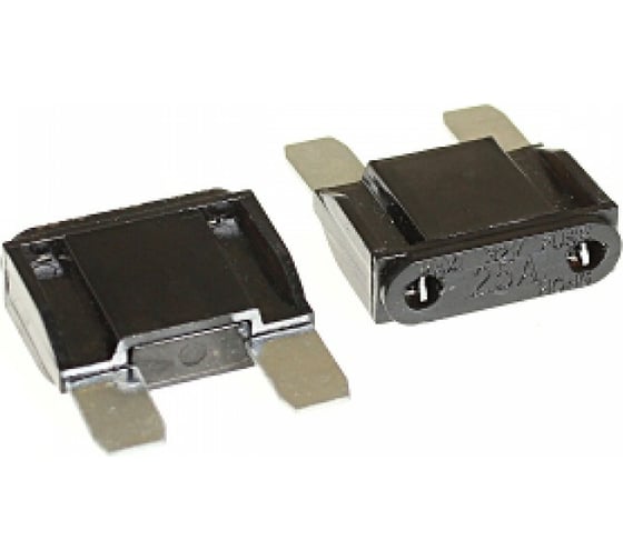 Изображение товара Предохранитель Nord-Yada MAXI евро стандарт 25 A, 29.2x8.8 мм, h34.2 W272, 2 шт в упаковке 900505