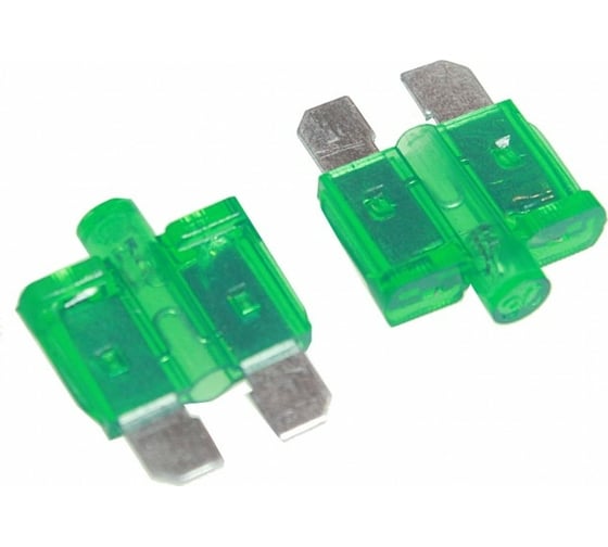 Изображение товара Предохранитель Nord-Yada MEDIUM стандарт 30 A, 19.1x5.1 мм, h18.8 W270-1, 2 шт в упаковке 901785