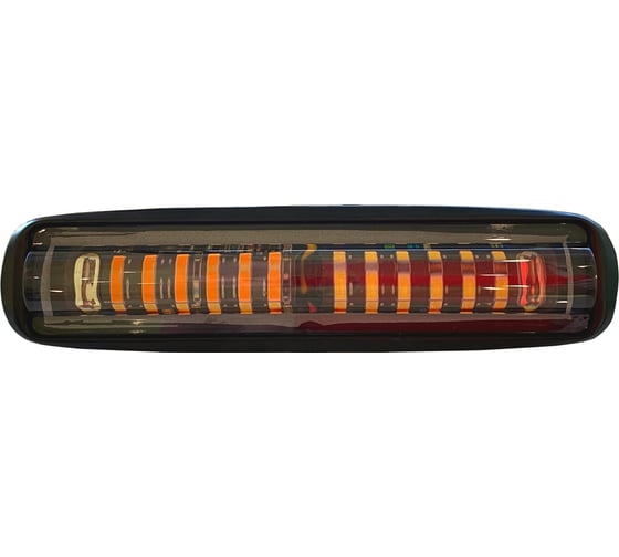 Изображение товара Фара рабочего света Nord-Yada 24 Вт, прямоугольная линза, 24 диода, cтробоскоп, дальний белый+белый/желтый, 150х38х40 908620