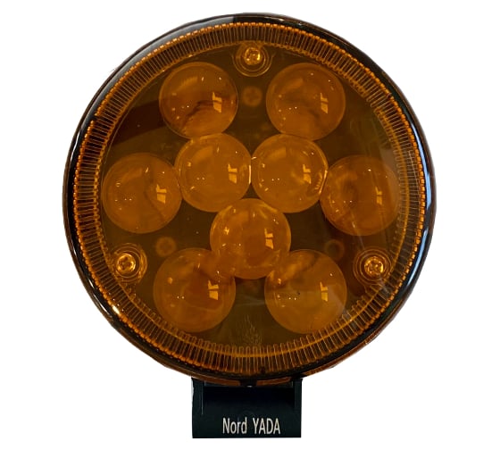 Изображение товара Фара рабочего света Nord-Yada 27 Вт, круглая, 9 диодов, желтый, 110х110х54 908617