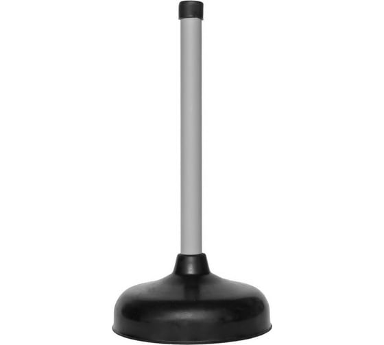 Изображение товара Вантуз для удаления засоров Домочист классический 30 см с пластиковой рукояткой 51271-4