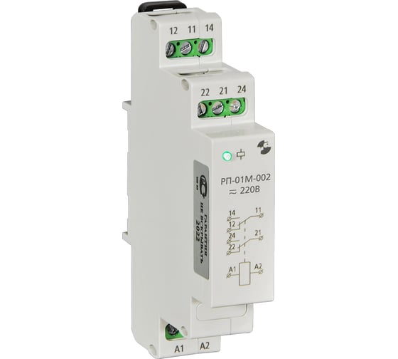Изображение товара Промежуточное реле Реле и Автоматика РП-01М-002 220В 50Гц/пост. A8223-79687557