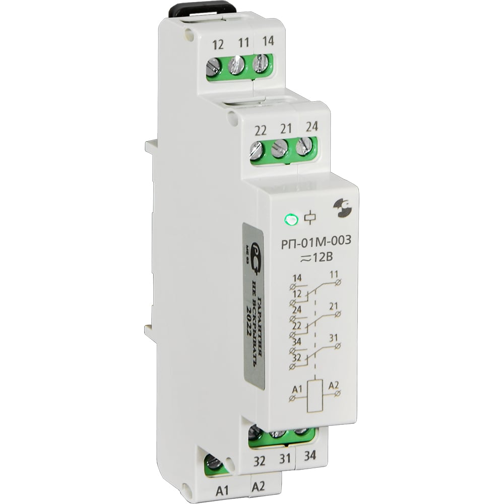 Изображение товара Промежуточное реле Реле и Автоматика РП-01М-003 12В 50Гц/пост. A8223-79687564
