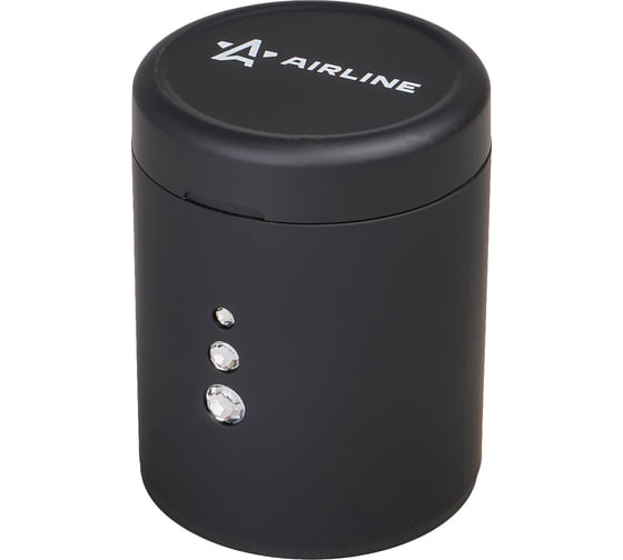 Изображение товара Пепельница в подстаканник с автоматической подсветкой AIRLINE черный ADAC004