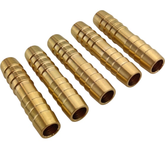 Изображение товара Штуцер ремонтный для шланга 8 мм, 5 шт HG 1646259