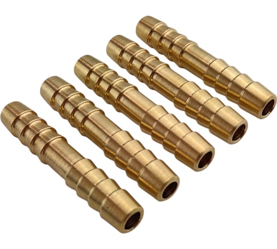 Изображение товара Штуцер ремонтный для шланга 6 мм, 5 шт HG 1646242