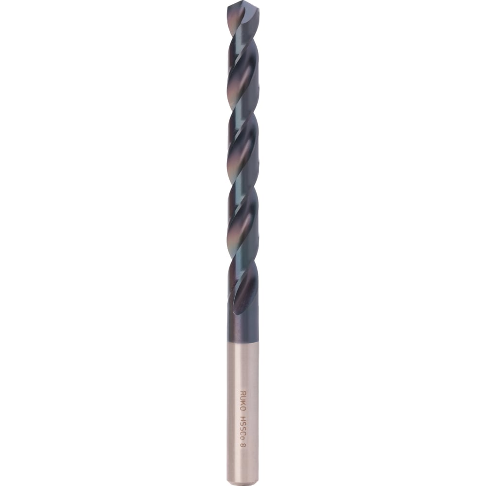 Сверло по металлу RUKO 10pcs 3 12 5mm m35 hss co cobalt tialn drill bit 3 flutes twist drill bit metal hole opener tool for stainless steel iron copper