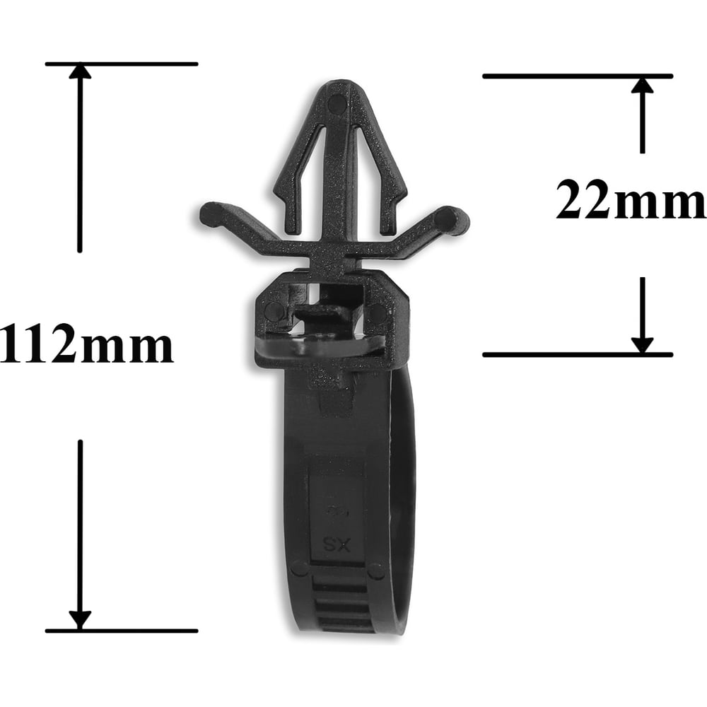 Изображение товара Автокрепеж для Mazda 10 шт пластиковый клипсы для электропроводов