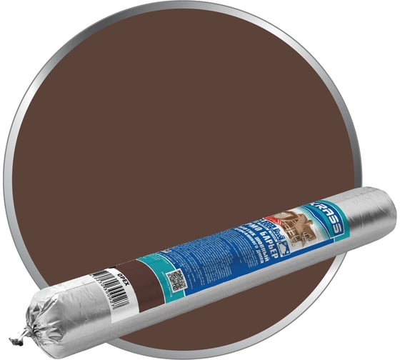 Изображение товара Акриловый герметик KRASS Термо Барьер для деревянного дома 600 мл, орех Лк-00013454