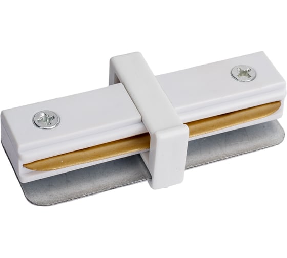 Изображение товара Прямой коннектор ЭРА TR1PAICWH для однофазного шинопровода белый Б0054463