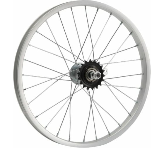 Изображение товара Заднее колесо STG 18", без резины, одностенный алюминиевый обод, 28 отверстий Х47123