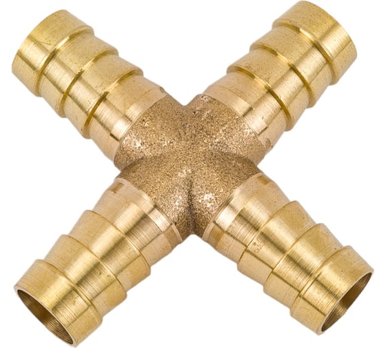 Изображение товара Крест под шланг елочка 12 мм Pegas pneumatic 3604