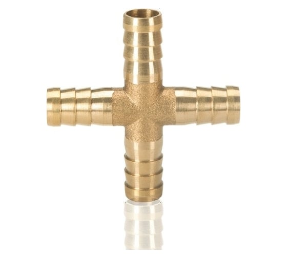 Изображение товара Крест под шланг елочка 10 мм Pegas pneumatic 3603