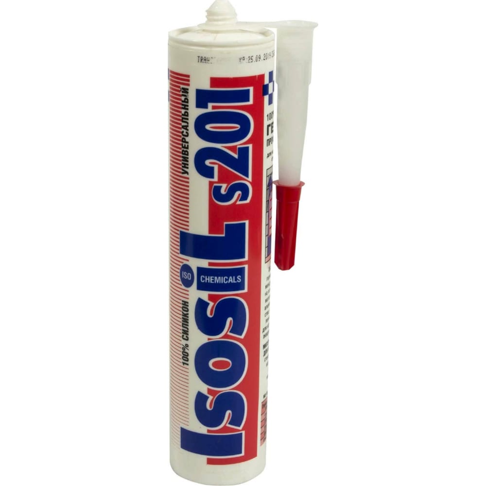 Универсальный силиконовый герметик Isosil герметик силиконовый санитарный selsil sanitary 112809010 280 мл белый