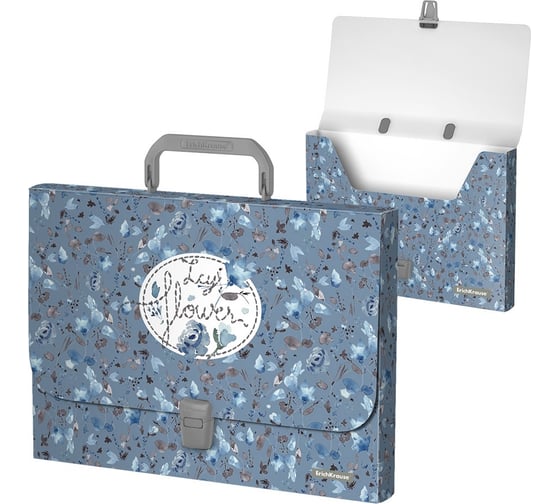 Изображение товара Портфель ErichKrause пластиковый Ледяная красота, A4 54105