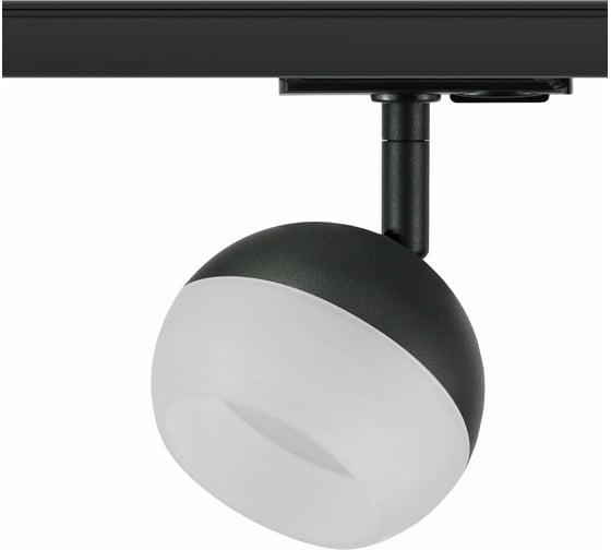 Изображение товара Трековый светильник ЭРА TR46 GX53 BK однофазный, под лампу GX53 черный Б0054153