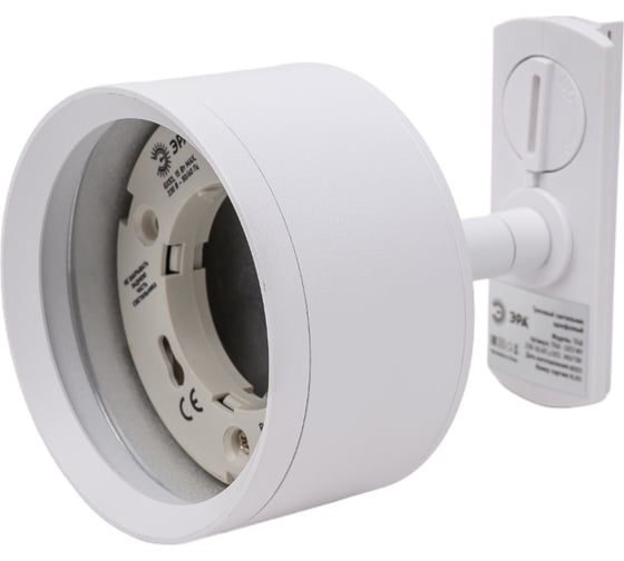 Изображение товара Трековый светильник ЭРА TR48 GX53 WH однофазный, под лампу GX53 матовое белый Б0054158