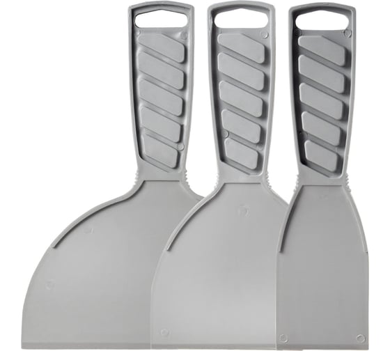 Изображение товара Шпатели ШАБАШКА пластиковые набор 3 шт. 50-100-150 мм 0021-045 227637