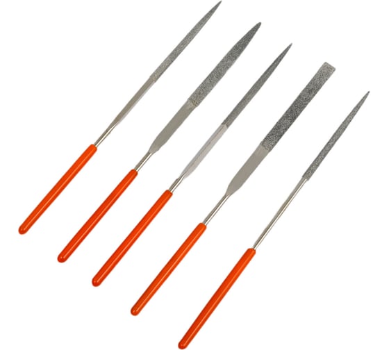 Изображение товара Набор надфилей STARTUL алмазных 140х50х3мм 5 предметов Profi ST4046-5