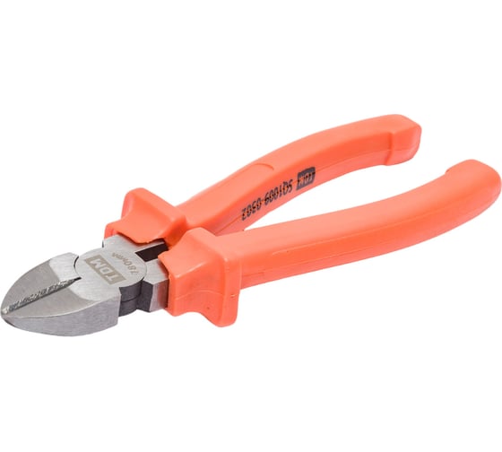 Изображение товара Бокорезы (кусачки для проводов) TDM ELECTRIC с пластиковыми рукоятками, углеродистая сталь, 180 мм, серия "Гранит" SQ1009-0302