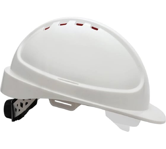 Изображение товара Защитная каска ЕЛАНПЛАСТ Форвард белая, из ABS-PC К-05 (КАС105.1)