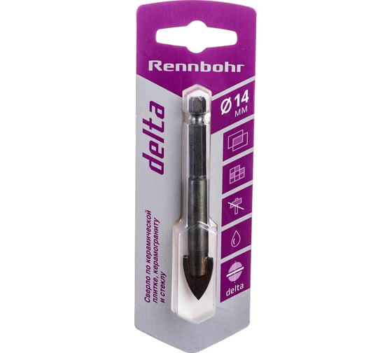 Изображение товара Сверло по керамике Delta 14 мм RENNBOHR 676014