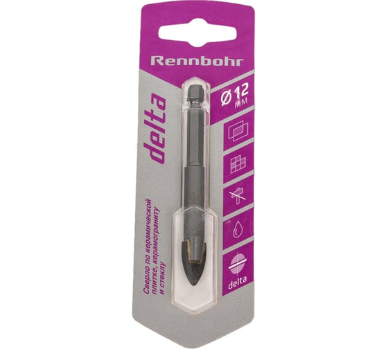 Изображение товара Сверло по керамике Delta 12 мм RENNBOHR 676012