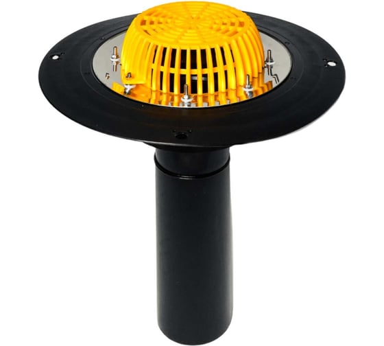 Изображение товара Кровельная воронка Татполимер 110х450 мм с металлическим фланцем ТП-01.У.100/4 29619