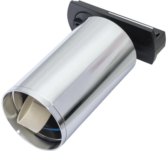 Изображение товара Однофазный трековый светильник ЭРА TR39 GU10 СН MR16 хром под лампу Б0053313