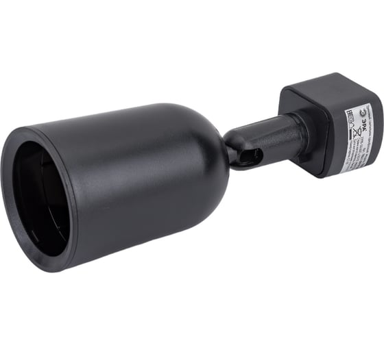 Изображение товара Однофазный трековый светильник ЭРА TR41 GU10 BK MR16 черный под лампу Б0054171