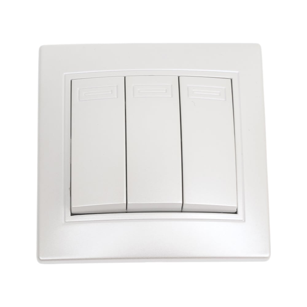 Тройной выключатель Intro Plano 1-106-06 Б0053797