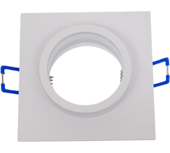 Изображение товара Встраиваемый алюминиевый светильник ЭРА KL88 WH MR16/GU5.3 белый Б0054354