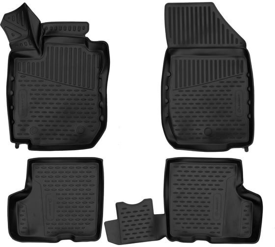 Изображение товара Коврики в салон Element 3D для LADA (ВАЗ) Largus 2021- г.в., 5 мест, 4 шт. 3DA0N121210k