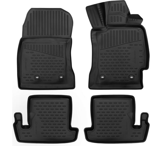 Изображение товара Коврики в салон Element 3D для TOYOTA GT86, 2012- г.в., П.Р., купе, 4 шт. 3DA0N027210k