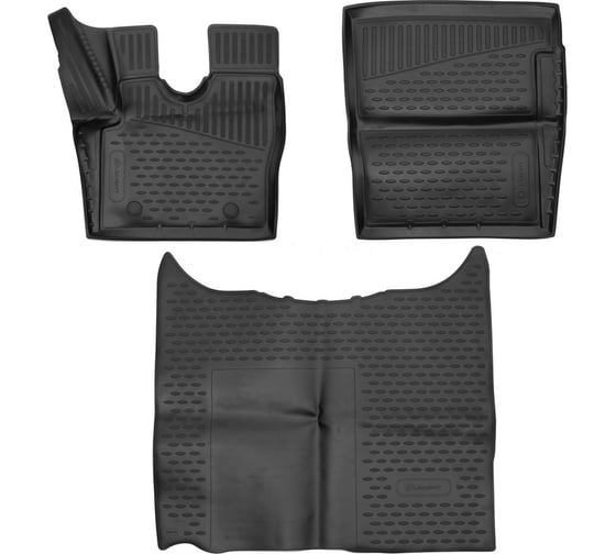 Изображение товара Коврики ELEMENT 3D в салон подходят для DAF XF 2019 -, 3шт. (полиуретан) 3DA0N171210k ELEMENT3DA0N171210k