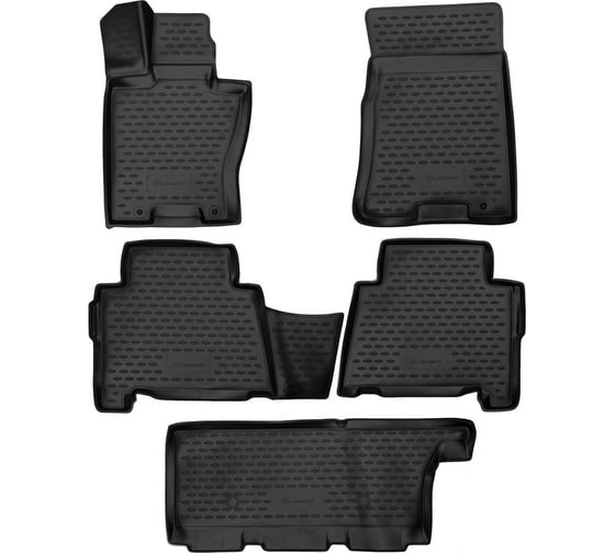 Изображение товара Коврики в салон Element для KIA Mohave 2020- г.в., с напольной педалью, 5 шт. 3DA0N142210
