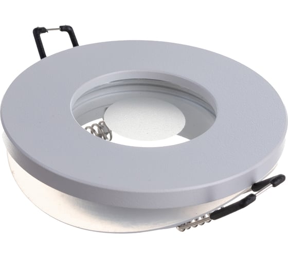 Изображение товара Встраиваемый влагозащищенный светильник ЭРА WR3 WH MR16/GU5.3, IP44, белый Б0054368