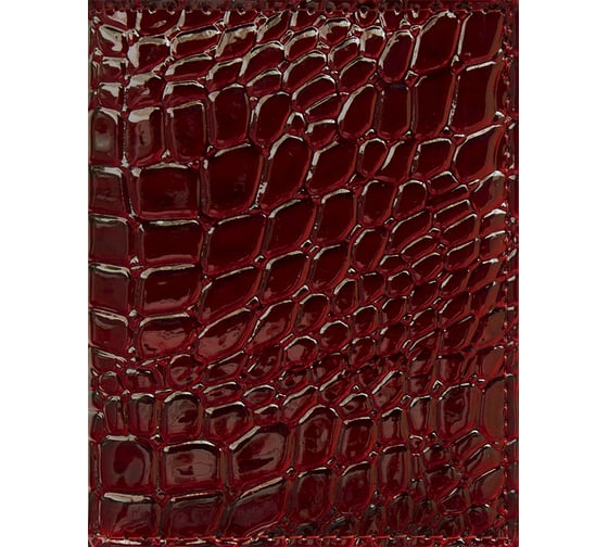 Изображение товара Бумажник водителя OfficeSpace искусственная кожа, бордовый, крокодил 240452