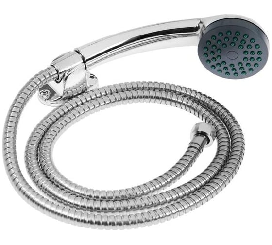 Изображение товара Набор для душа Zein Z0401, шланг 150 см, держатель, гайки металл, лейка 1 режим 6931445