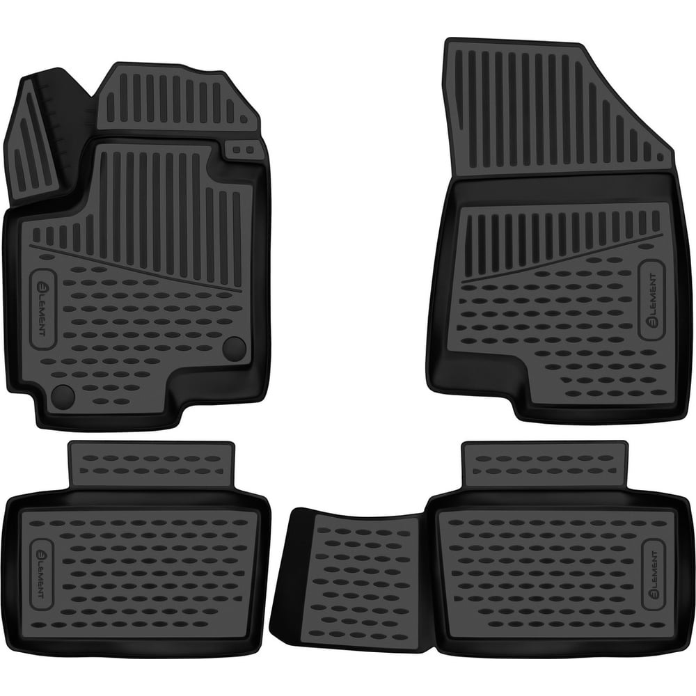 Изображение товара Коврики в салон Element 3D для Changan CS35 2018+ из полиуретана 4 шт