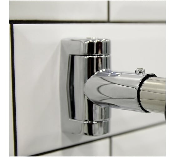 Изображение товара Карниз для шторы Радомир на ванну Филадельфия (хром) 1-12-2-0-0-042